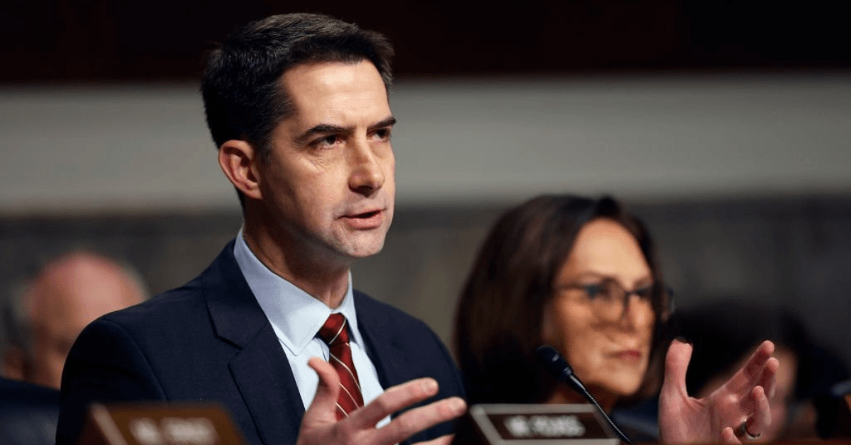 US Senator Tom Cotton