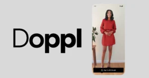Doppl that uses artificial intelligence to let users see how different outfits would look on their bodies. Image credit: Google