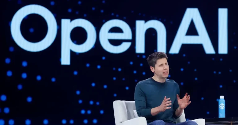 Open AI CEO Sam Altman speaks during Snowflake Summit 2025 at Moscone Center Photo by Justin Sullivan/Getty Images