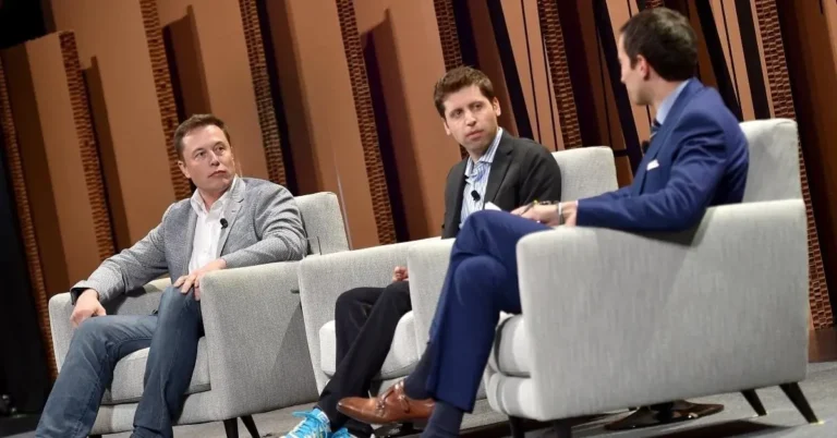 Elon Musk and Sam Altman OpenAI co-founders Image credit: Getty image