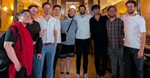 Staff of OpenRouter, who raised Series A funding rounds this year led by Andreessen Horowitz and Menlo Ventures, respectively. Image credit: OpenRouter