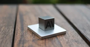 Tungsten cube which was used as a virtual shopkeeper in Anthropic’s office experiment. image credit: Anthropic