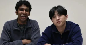 Roy Lee and Neel Shanmugam Co founders of Cluely