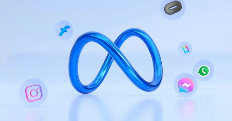 Meta 3D logo