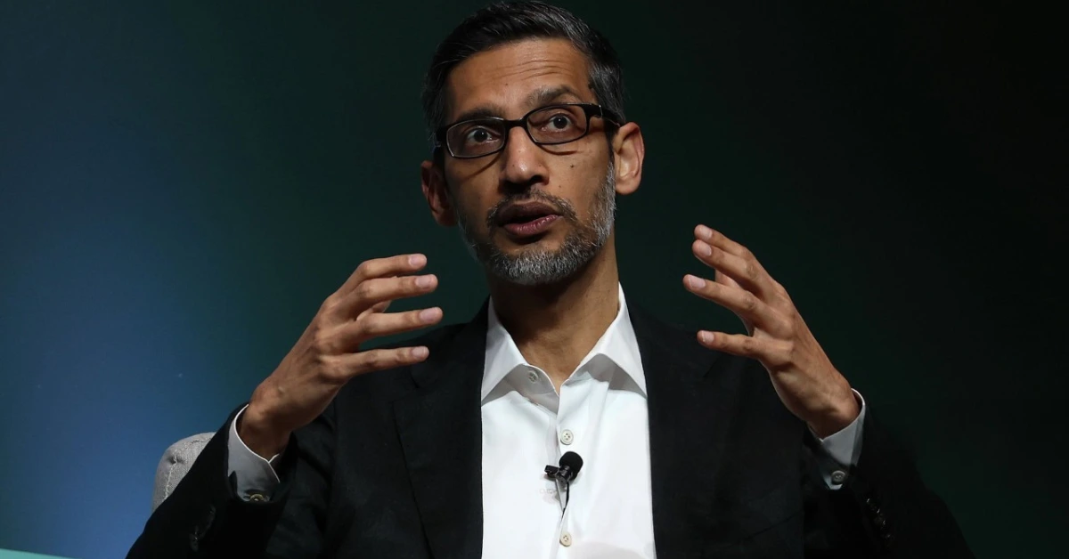 Google CEO Sundar Pichai. Image credit: Justin Sullivan/Getty Images.